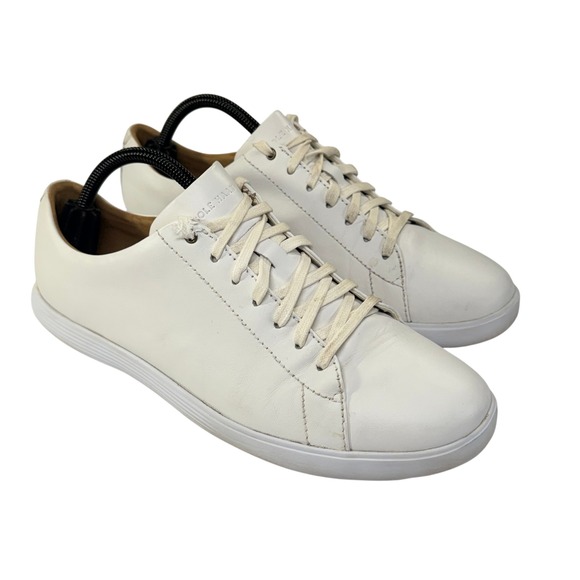 Cole Haan Shoes - Cole Haan Grand Crosscourt Sneaker Womens 11 White Leather Low Casual Minimalist
